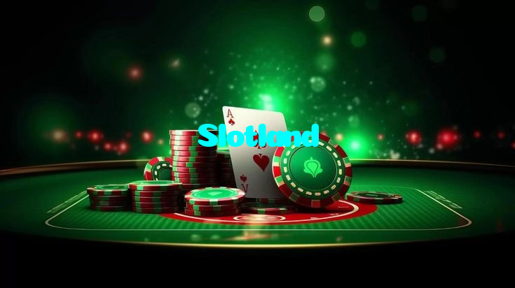 Slotland casino presented on mobile device in Pakistan with slots and live games